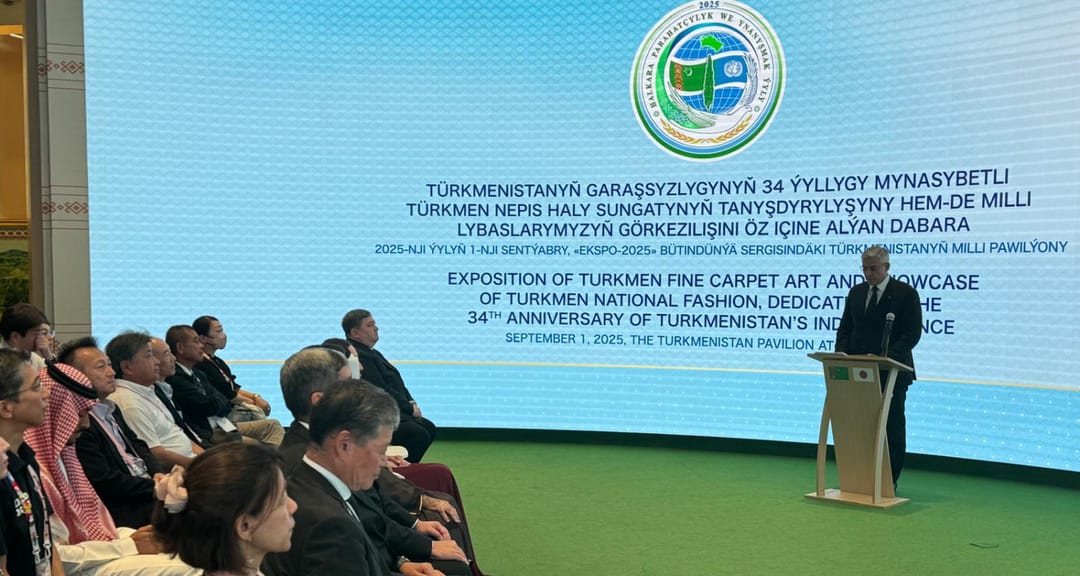 Ýaponiýada Garaşsyzlygyň 34 ýyllygy mynasybetli dabaraly çäre geçirildi