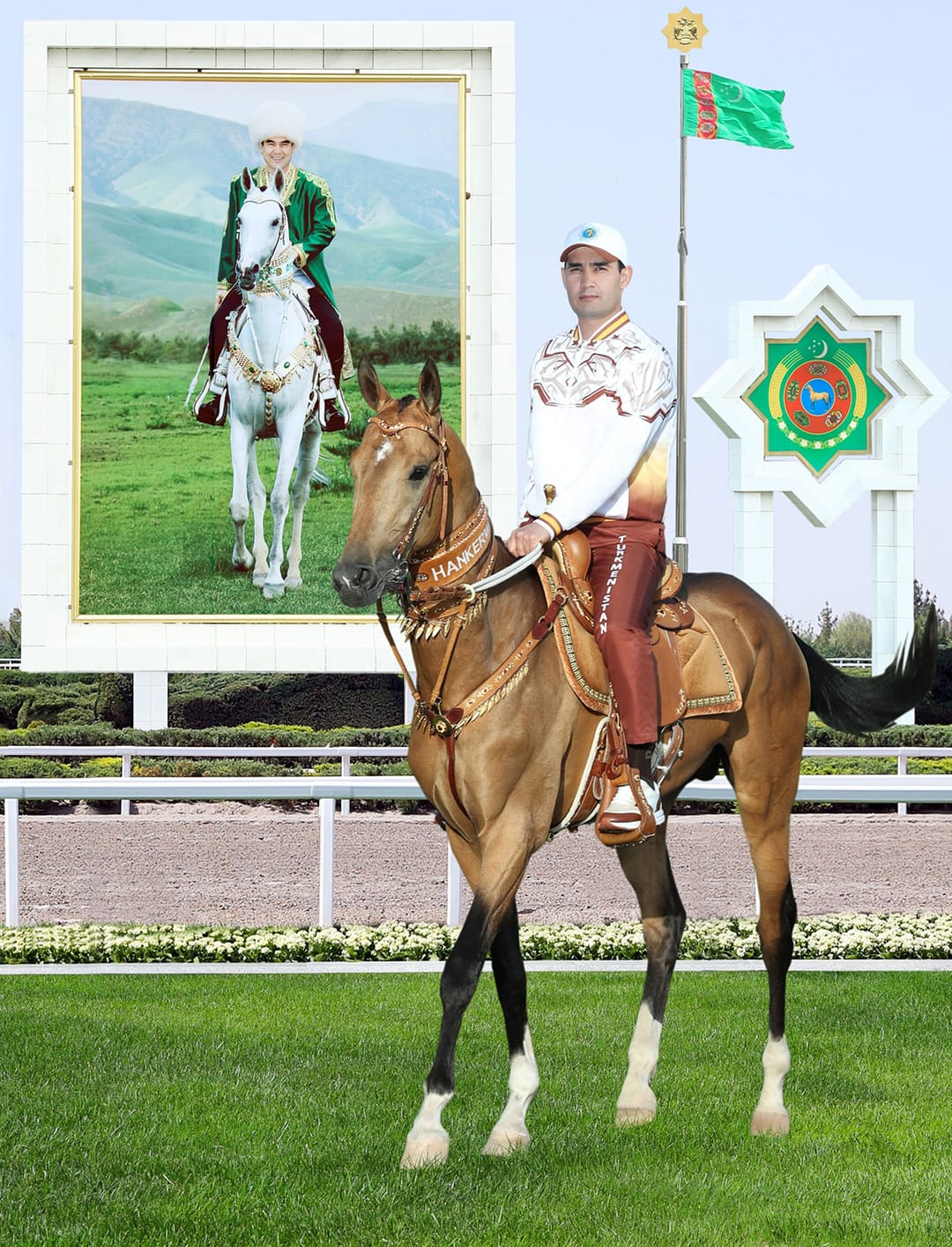 Serdar Berdimuhamedov took part in the celebrations at the presidential Ahalteke equestrian complex