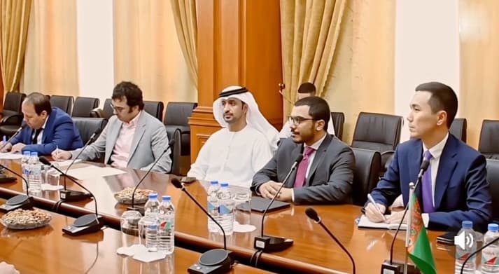 Глава Внешэкономбанка Туркменистана провел переговоры с представителями компании Masdar из ОАЭ