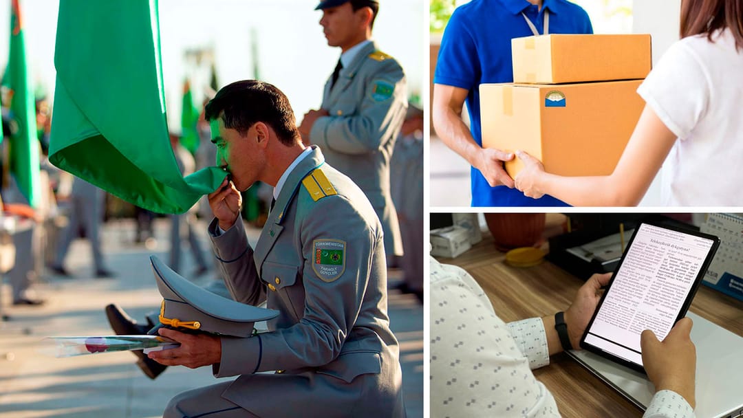 В Государственной миграционной службе Туркменистана прошел торжественный выпуск лейтенантов, «Туркменпочта» совершенствует работу курьерской службы, жителям Туркменистана напомнили о сроках уплаты налогов за первое полугодие и другие новости