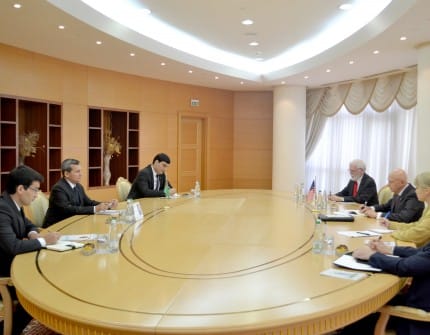 The Head of the Ministry of Foreign Affairs of Turkmenistan discussed security projects with the US Ambassador