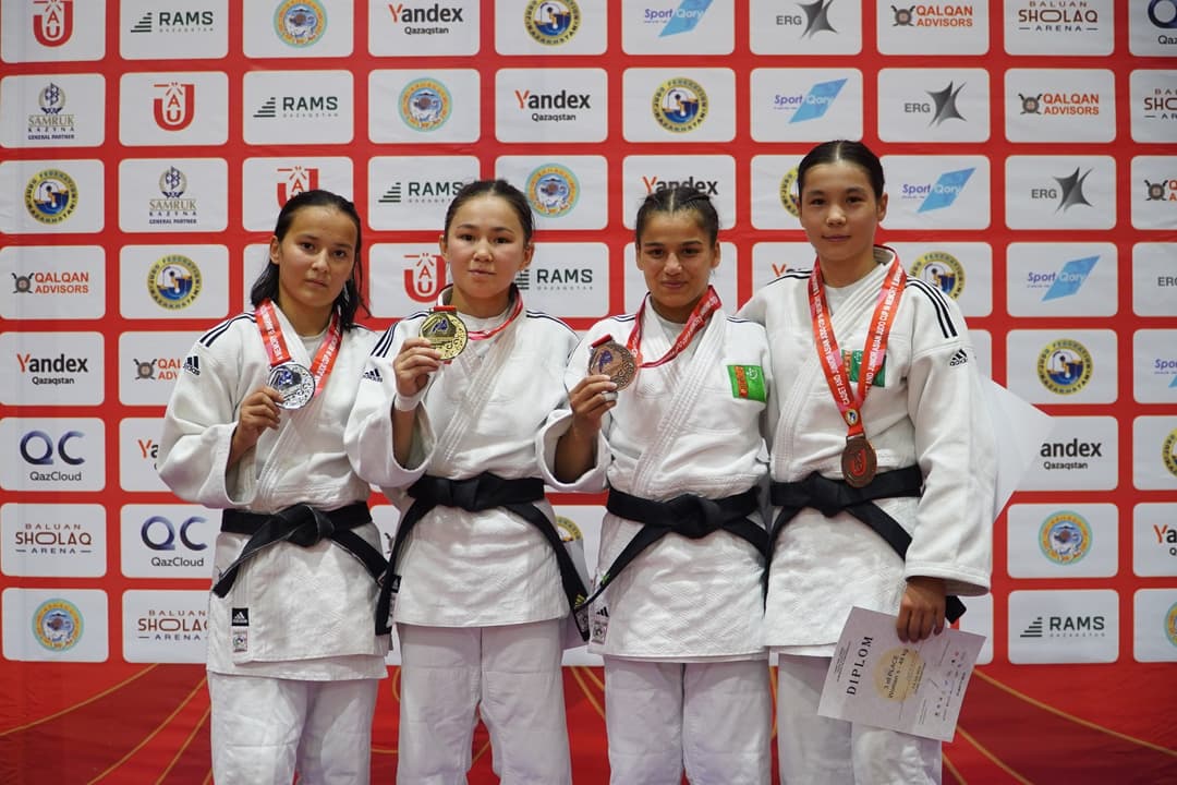 Turkmen judokas won 7 medals at Asian Cup among cadets and juniors in Almaty