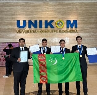 Команда студентов из Туркменистана заняла I место в конкурсе проектов IYSA