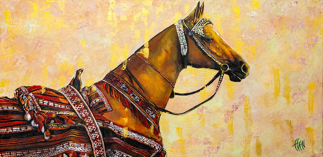 Выставка работ туркменских художников посвящена Дню скакуна