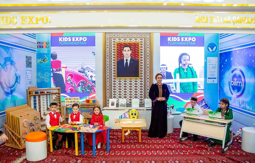 На Kids Expo в Ашхабаде представлен Благотворительный фонд Гурбангулы Бердымухамедова