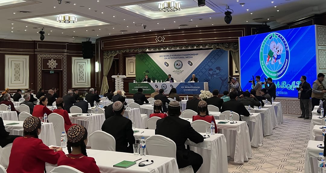 Aşgabatda Kuraş boýunça dünýä çempionatynyň jemlerine bagyşlanan mediaforum geçirildi