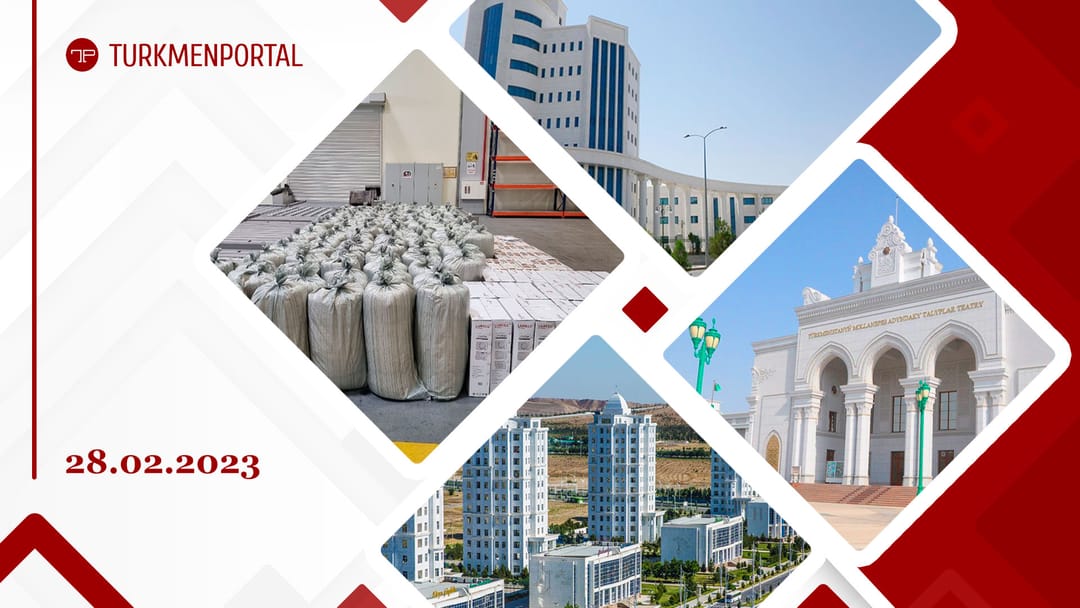 Туркменистан отправил в Турцию дополнительную партию гуманитарной помощи, Туркменистан и ООН подписали 26 документов по взаимодействию, 37 объектов госсобственности выставили на продажу в Туркменистане и другие новости