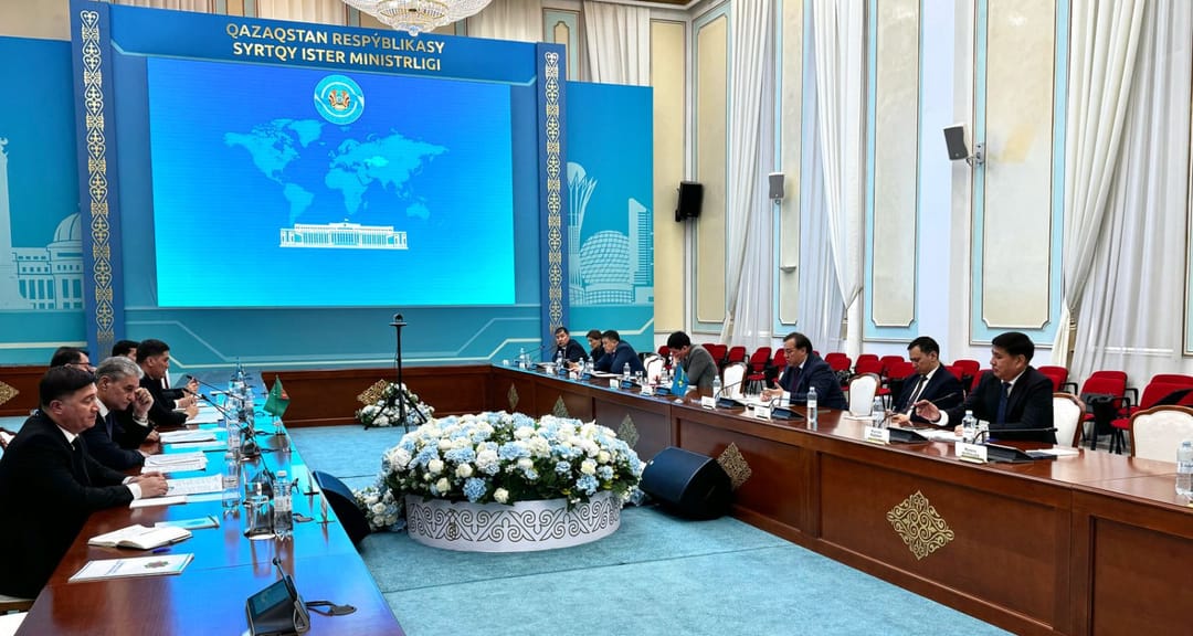Туркмено-казахстанские межмидовские консультации по консульским вопросам прошли в Астане
