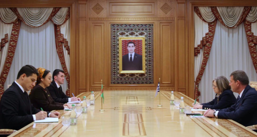 Аккредитован новый посол Греческой Республики в Туркменистане