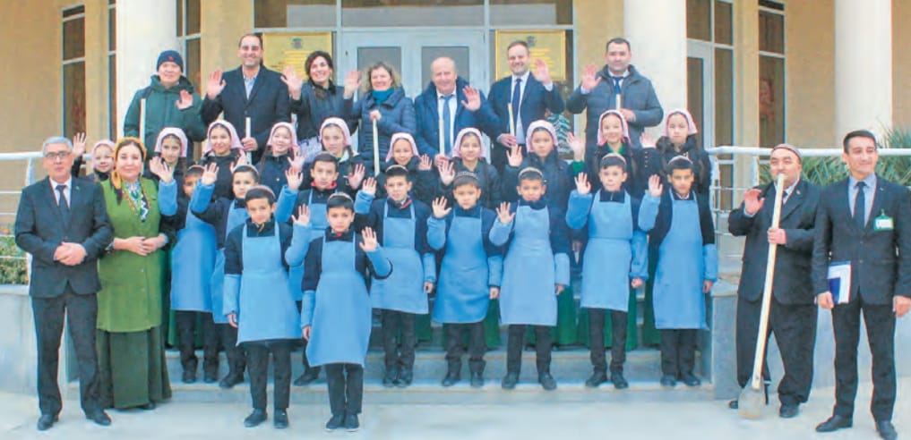 One of the Turkmen schools received the status of the most energy efficient