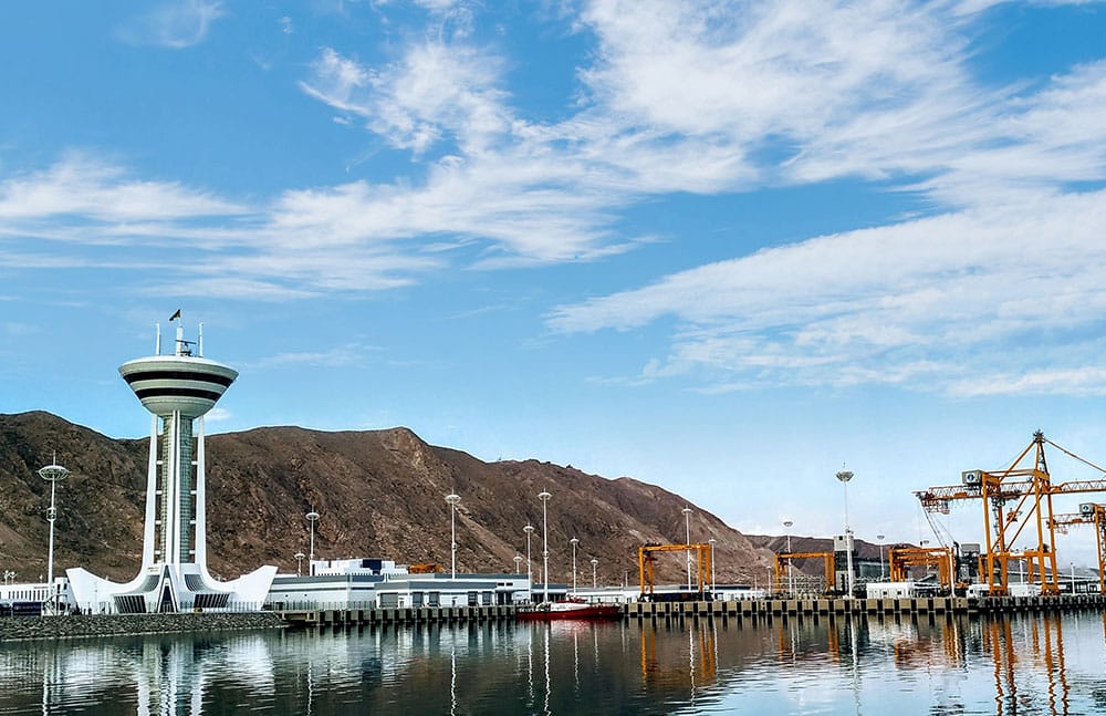 The possibility of delivering Uzbek cargo to Astrakhan through the port of Turkmenbashy has been proposed