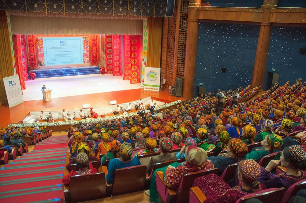 В Ашхабаде прошло торжество, посвященное сотрудничеству Туркменистана и ЮНЕСКО