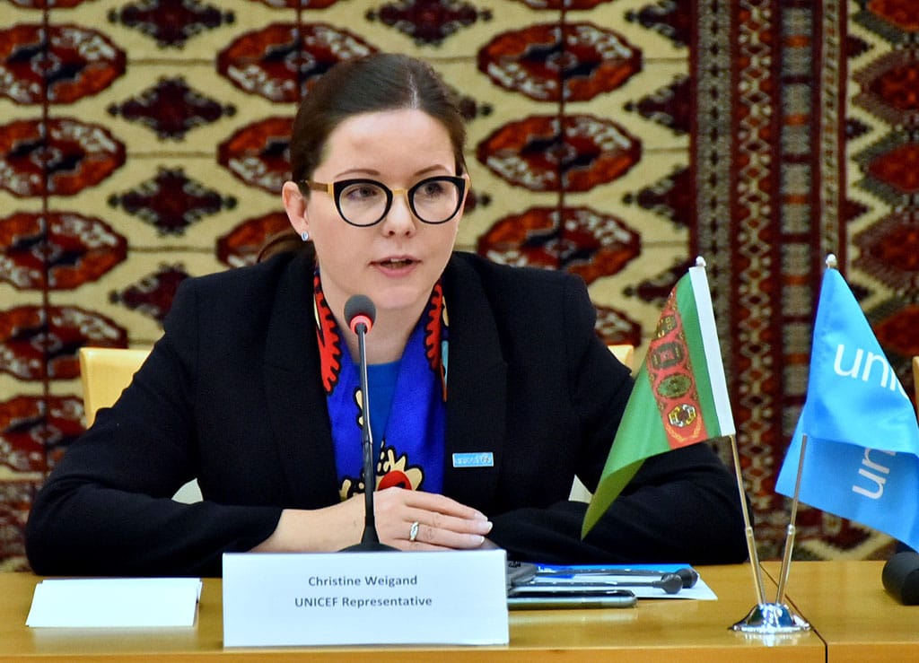 Глава представительства ЮНИСЕФ в Туркменистане завершает свою миссию