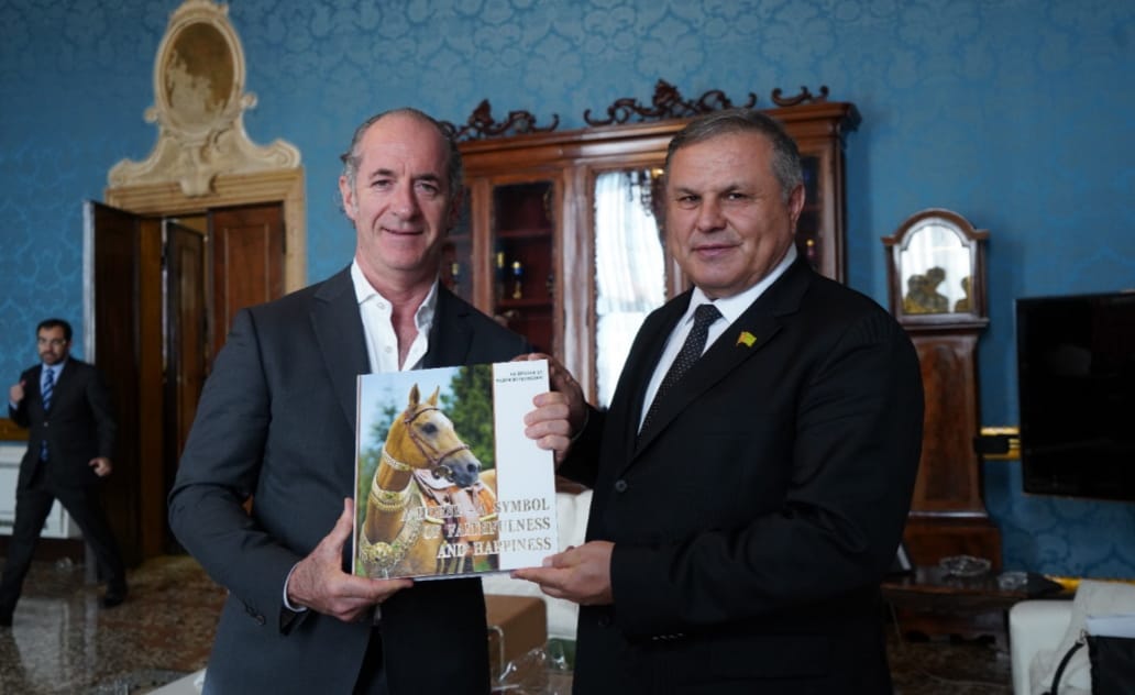 A representative Turkmen delegation visited Venice