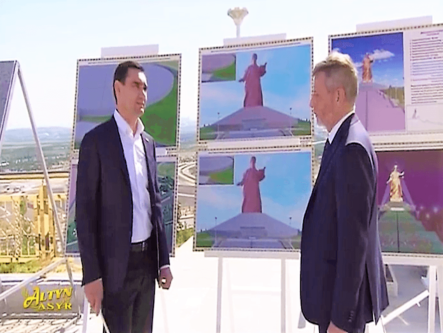 Президент Туркменистана ознакомился с новыми проектами российского холдинга «Возрождение»