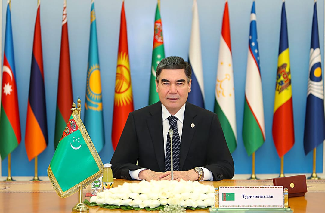 Президент Туркменистана принял участие в заседании Совета глав государств СНГ