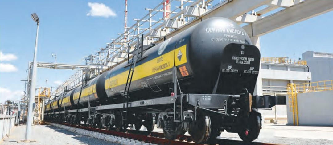 Сернокислотный цех Туркменабатского химзавода наращивает объемы производства