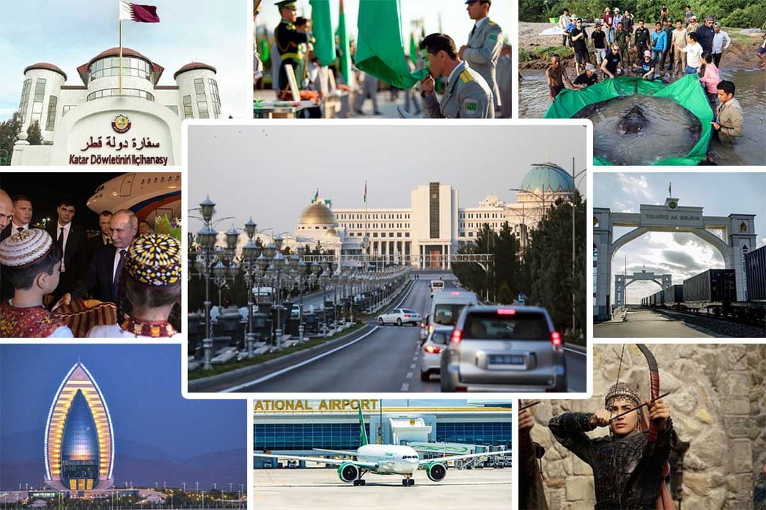 Main events of the week: drivers of private cars in Turkmenistan took off their masks, an event was held at the Migration Service to award the rank of lieutenant, the Embassy of Qatar put up 3 cars for sale and other topics
