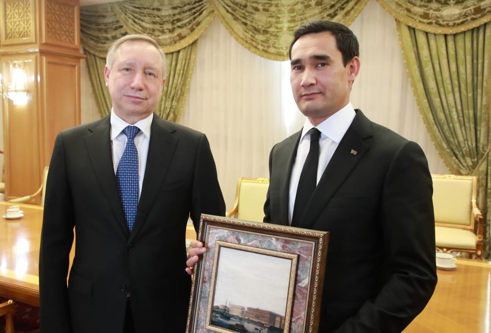 Туркменистан и Санкт-Петербург планируют открыть взаимные торговые дома