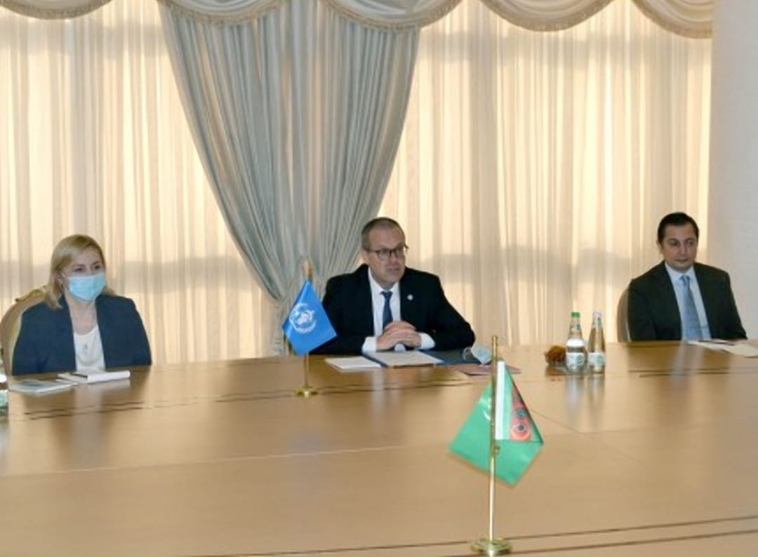 Director of the WHO European Office arrives in Turkmenistan