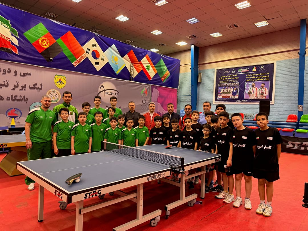 Сборная Туркменистана по настольному теннису повышает мастерство на сборах в Тегеране