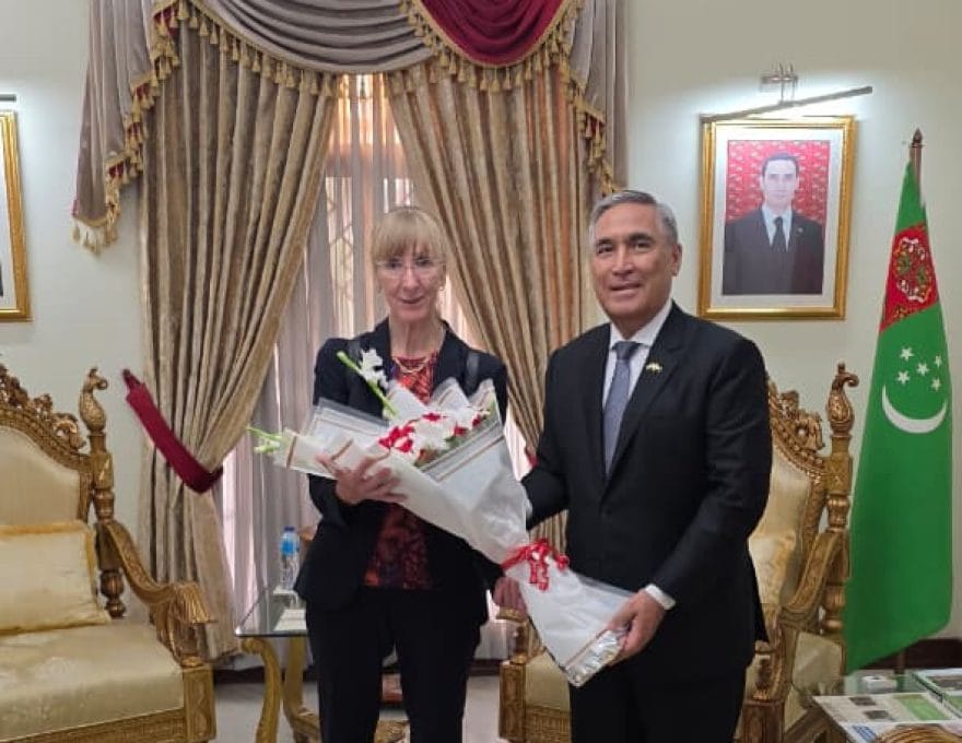 Новый посол ФРГ в Исламабаде посетила посольство Туркменистана