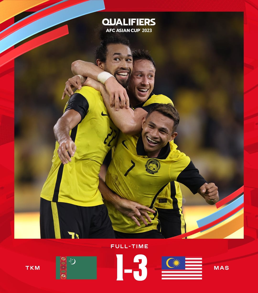 Сборная Туркменистана проиграла Малайзии в отборе на Кубок Азии-2023