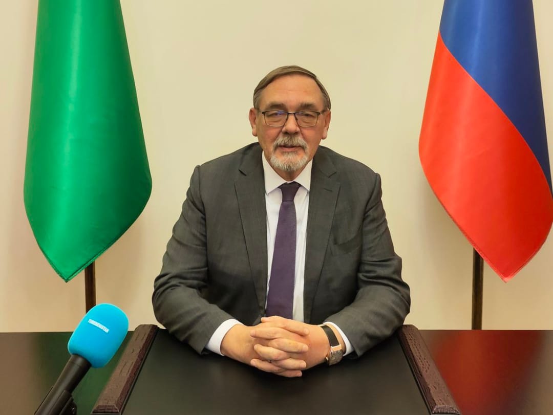 Russian Ambassador congratulates diplomats of Turkmenistan on their professional holiday