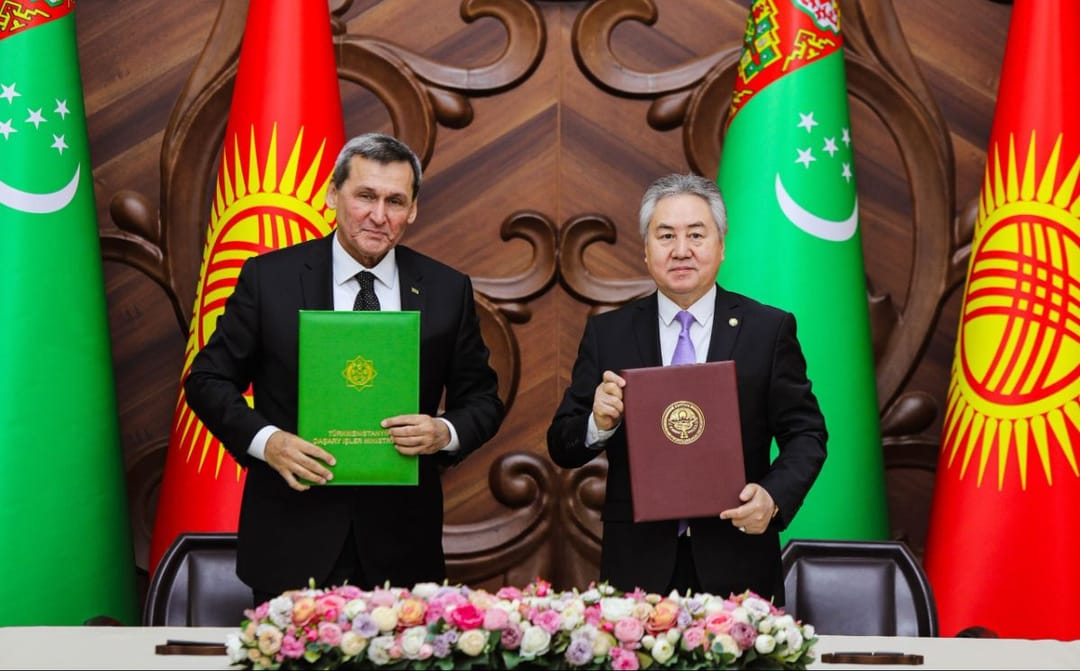 Türkmenistan ve Kırgızistan Dışişleri Bakanlığı arasında, 2025-2026 yılları için işbirliği programı imzalandı