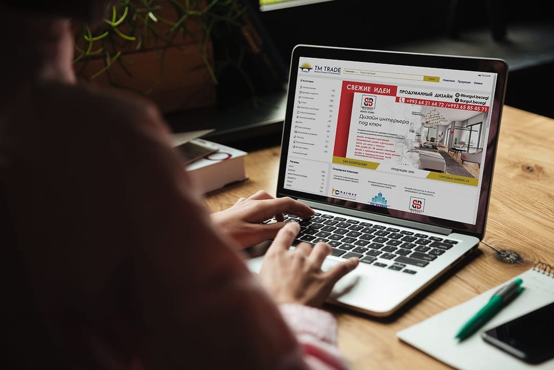 «TM Trade» onlaýn-platformasy mahabat bannerlerini ýerleşdirmek hyzmatyny hödürleýär