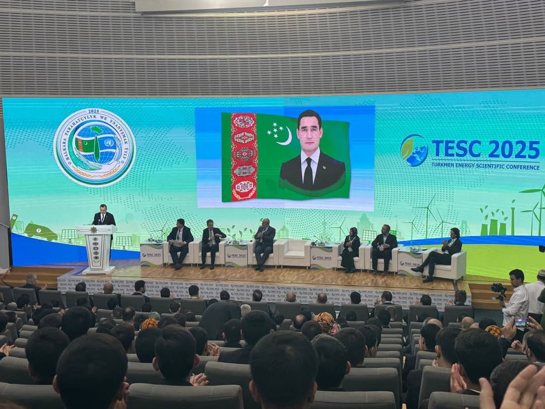 Aşkabat'ta, TESC 2025 konferansı başladı