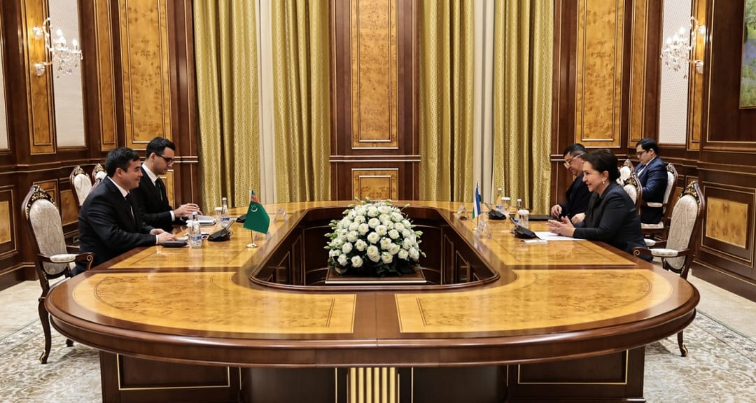 Türkmenistanyň ilçisi Özbegistanyň Oliý Majlisiniň Senatynyň başlygy bilen duşuşdy