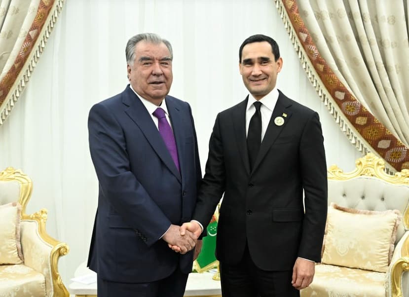 Türkmenistan bilen Täjigistanyň arasynda söwda dolanyşygyny artdyrmak üçin «Ýol kartasyny» işläp düzmek teklip edildi