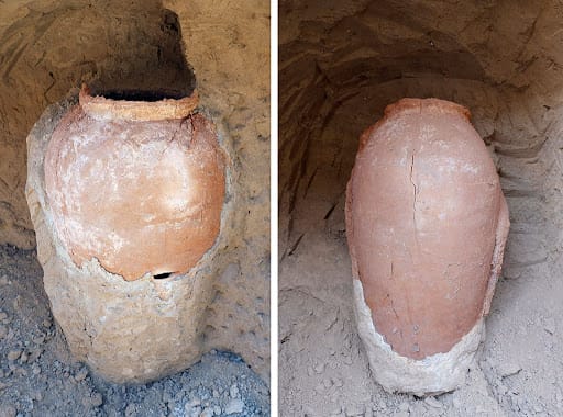 На территории Ашхабада случайно обнаружили амфоры Парфянской эпохи