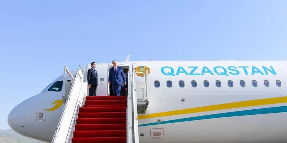 Президент Казахстана прибыл в Ашхабад для участия в VI Каспийском саммите