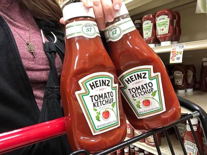 Heinz released interior paint to match its famous ketchup for the first time