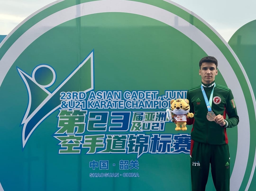 Туркменские каратисты завоевали две бронзовые медали на чемпионате Азии в Китае