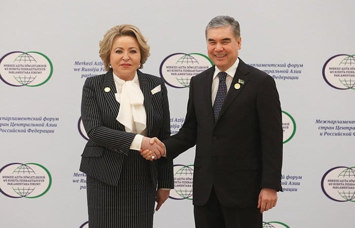 10 октября Гурбангулы Бердымухамедов посетит Россию с визитом по приглашению Матвиенко