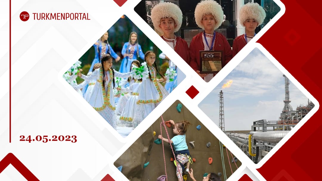 Turkmenistan is increasing gas supplies to China, orphan children's Palace will receive gifts on behalf of the President of Turkmenistan, Kazakhstan is interested in the implementation of a grain terminal on the Turkmen-Afghan border and other news