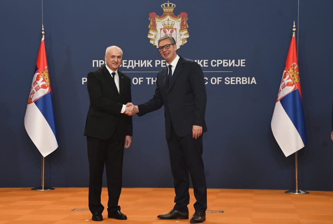 Ambassador of Turkmenistan presented his credentials to the President of Serbia