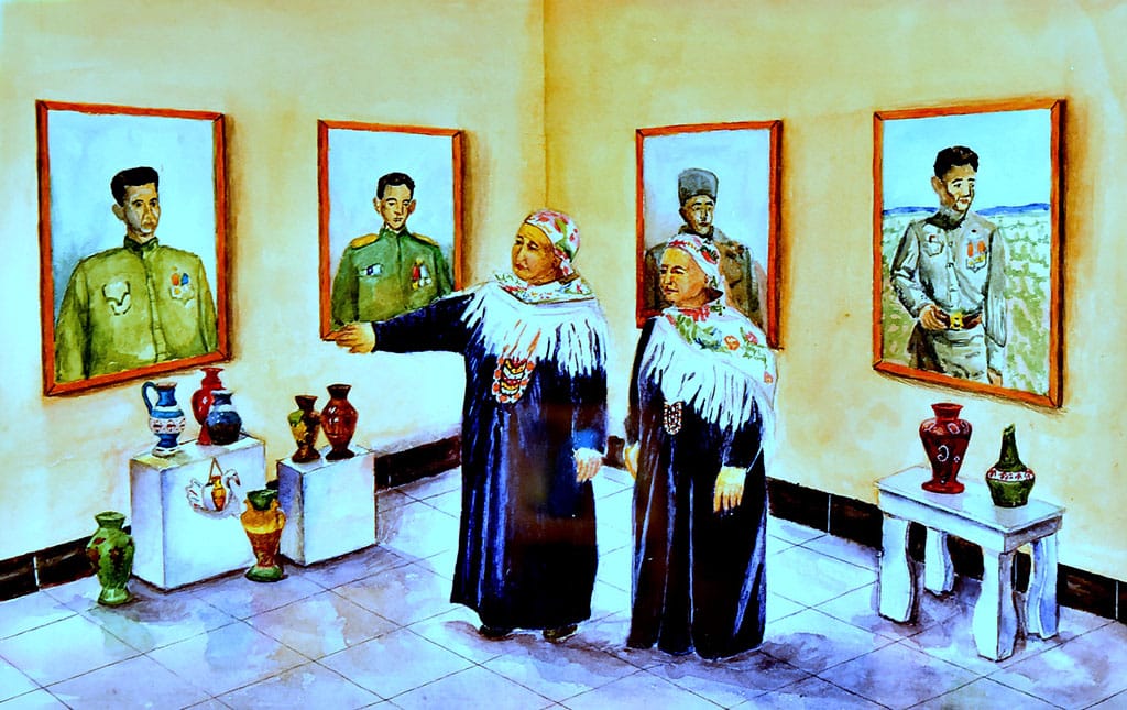 В Ашхабаде открыта выставка, посвященная Дню города