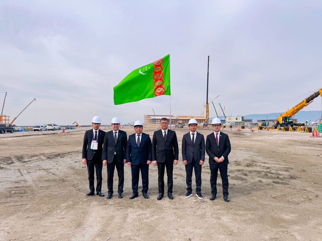 Turkmenistan was the first to plant a flag on the territory of EXPO 2025