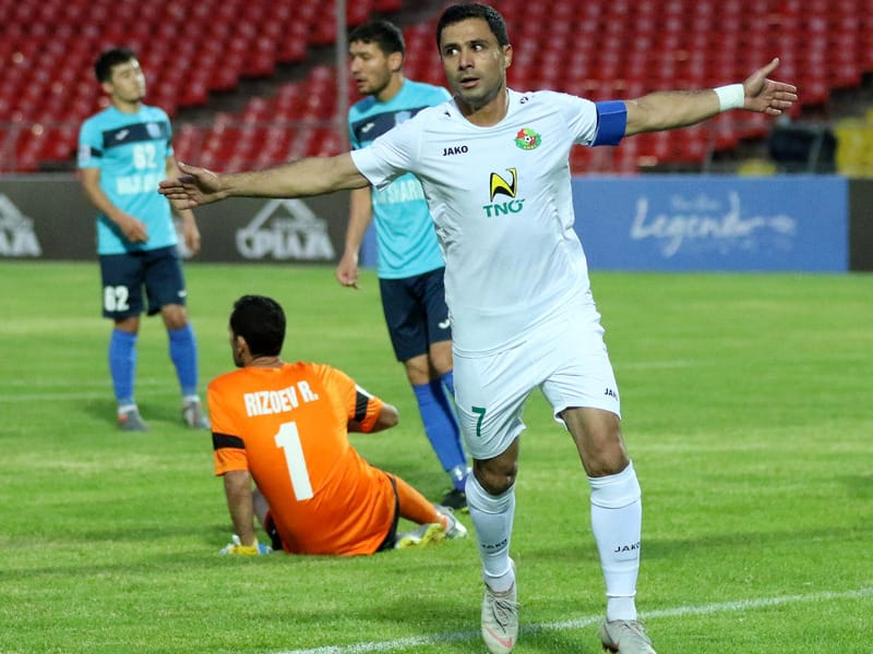 Эльман Тагаев впервые стал лучшим бомбардиром чемпионата Туркменистана по футболу