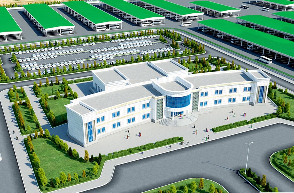 В 2020 году в Ашхабаде будет работать современный автокластер