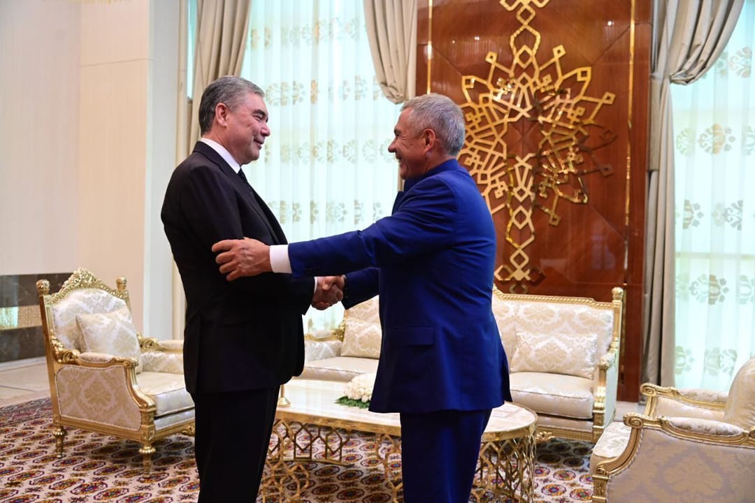 Председатель Халк Маслахаты Туркменистана встретился с Раисом Татарстана