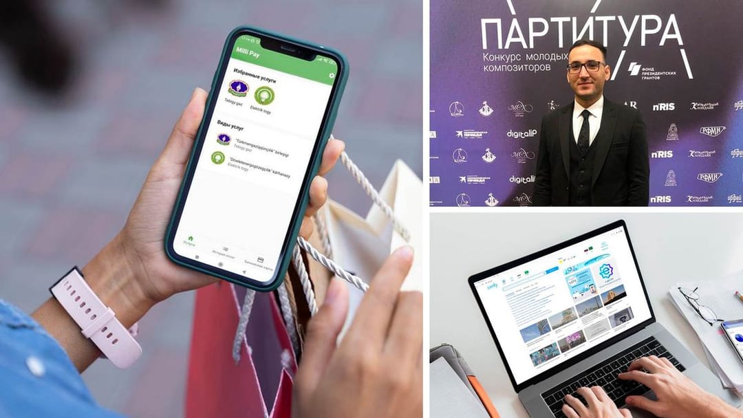 Payment for housing and communal services online is available for citizens of Turkmenistan, the digital portal Sanly.tm has updated its functionality, the victory of the Turkmen composer in the All-Russian competition and other news