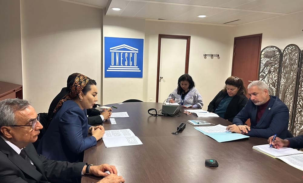 A working visit of the Turkmen delegation on cultural issues is being held in Paris