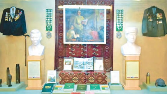 An exposition dedicated to the Victory Day was opened in the museum of Dashoguz velayat