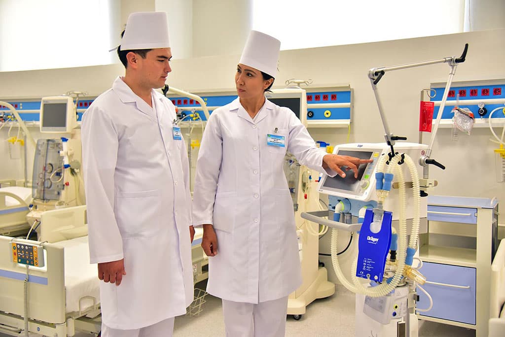 In 2022 Turkmen doctors have had internships in leading clinics in 14 countries