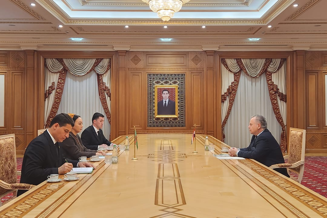 Новый посол Хорватии вручил верительные грамоты председателю Меджлиса Туркменистана